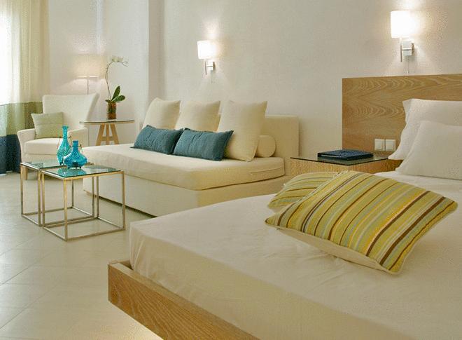 Petasos Beach Resort & Spa - Small Luxury Hotels Of The World Platys Gialos  Rum bild