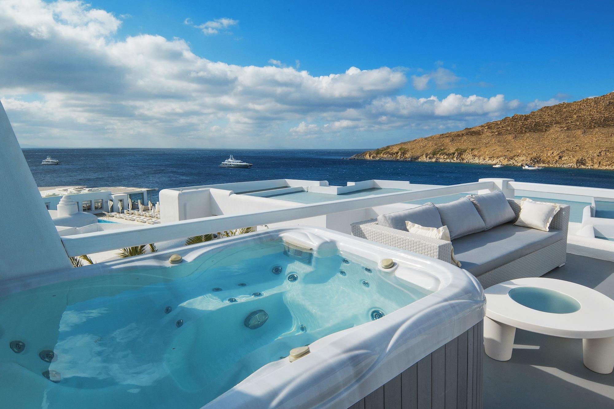 Petasos Beach Resort & Spa - Small Luxury Hotels Of The World Platys Gialos  Exteriör bild