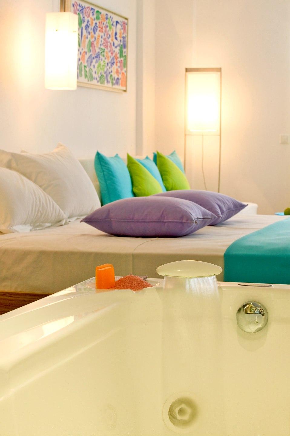 Petasos Beach Resort & Spa - Small Luxury Hotels Of The World Platys Gialos  Exteriör bild