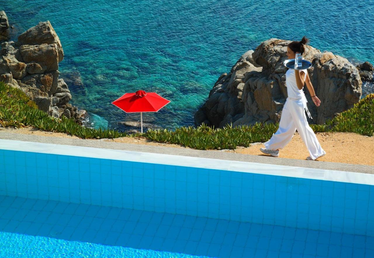 Petasos Beach Resort & Spa - Small Luxury Hotels Of The World Platys Gialos  Exteriör bild