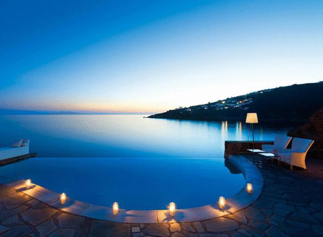 Petasos Beach Resort & Spa - Small Luxury Hotels Of The World Platys Gialos  Exteriör bild