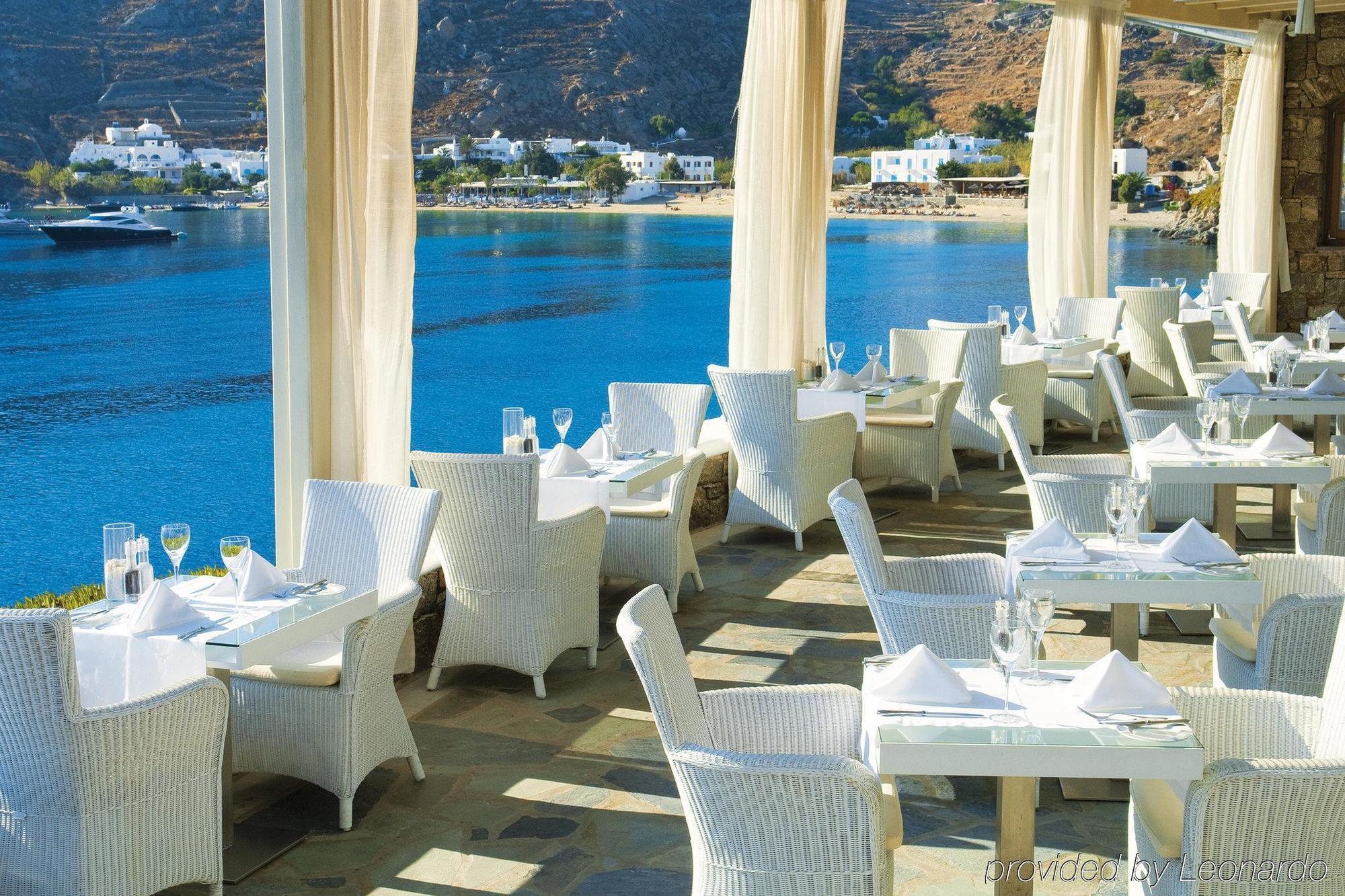 Petasos Beach Resort & Spa - Small Luxury Hotels Of The World Platys Gialos  Restaurang bild