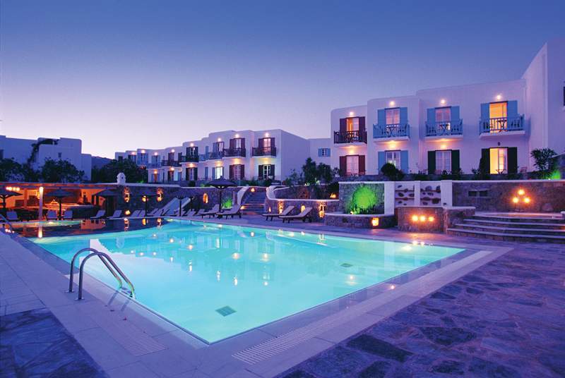 Petasos Beach Resort & Spa - Small Luxury Hotels Of The World Platys Gialos  Exteriör bild