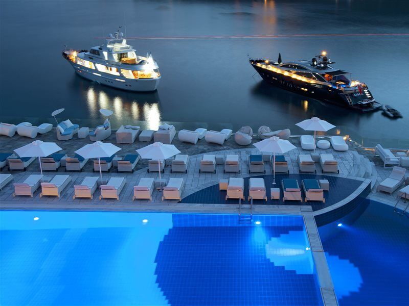 Petasos Beach Resort & Spa - Small Luxury Hotels Of The World Platys Gialos  Exteriör bild